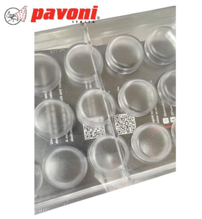 พิมพ์อบขนมโพลีคาร์บอเนตทรงกลม PAVONI PC113FR 21 ช่อง_3